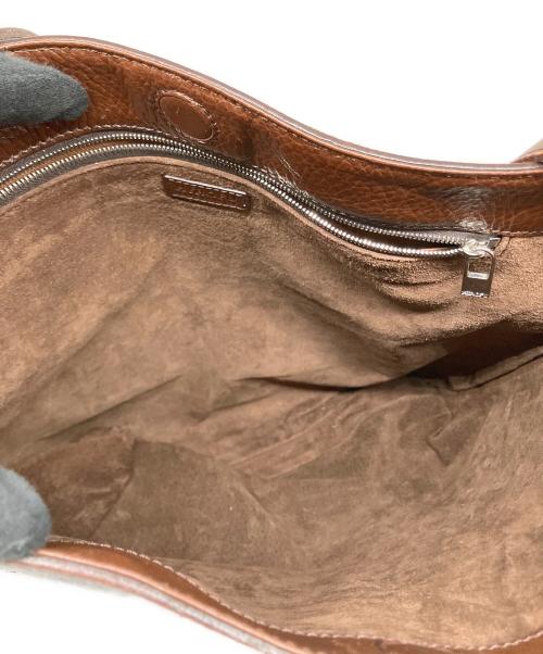 HIROFU（ヒロフ）HIROFU (ヒロフ) ショルダーバッグ ブラウンの古着・服飾アイテム