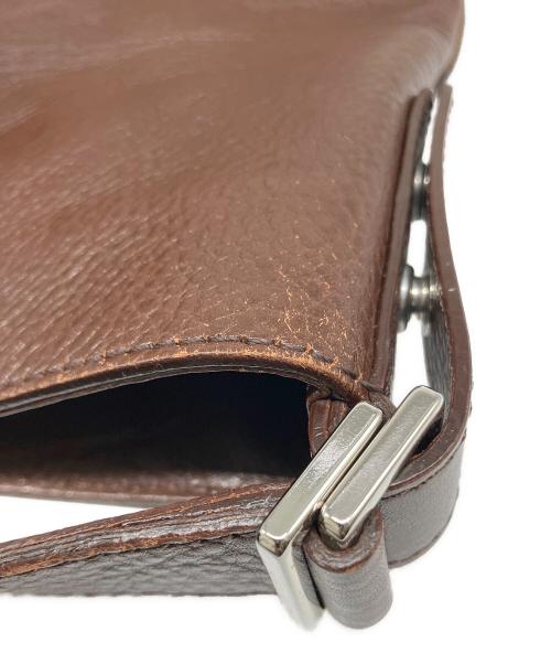 HIROFU（ヒロフ）HIROFU (ヒロフ) ショルダーバッグ ブラウンの古着・服飾アイテム