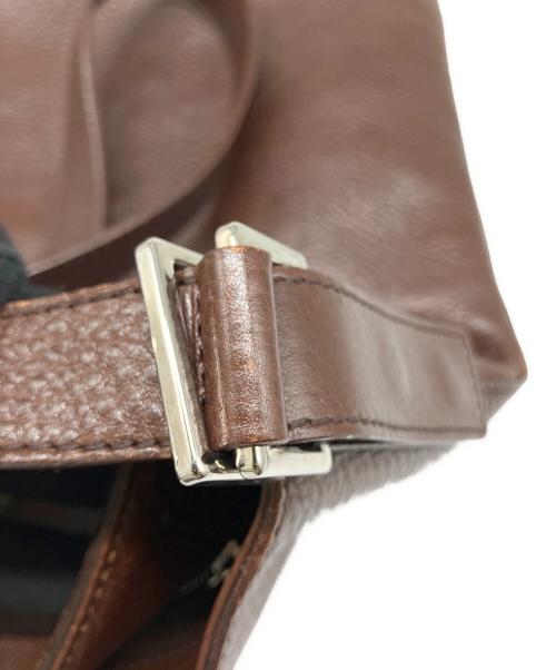HIROFU（ヒロフ）HIROFU (ヒロフ) ショルダーバッグ ブラウンの古着・服飾アイテム