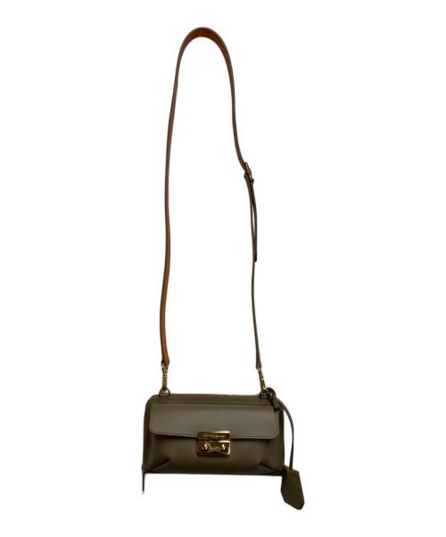 A.D.M.J.（エーディーエムジェイ）A.D.M.J. (エーディーエムジェイ) ウォレットショルダーバッグ グレージュの古着・服飾アイテム