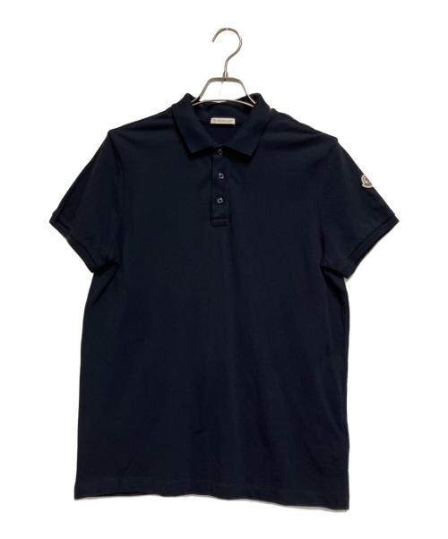 MONCLER（モンクレール）MONCLER (モンクレール) MAGLIA POLO MANICA CORTA ブラック サイズ:Mの古着・服飾アイテム