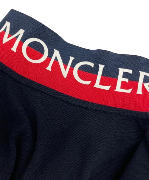 MONCLER（モンクレール）MONCLER (モンクレール) MAGLIA POLO MANICA CORTA ブラック サイズ:Mの古着・服飾アイテム