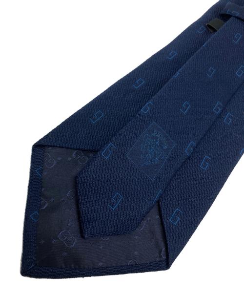 GUCCI（グッチ）GUCCI (グッチ) ネクタイ ネイビー サイズ:不明の古着・服飾アイテム
