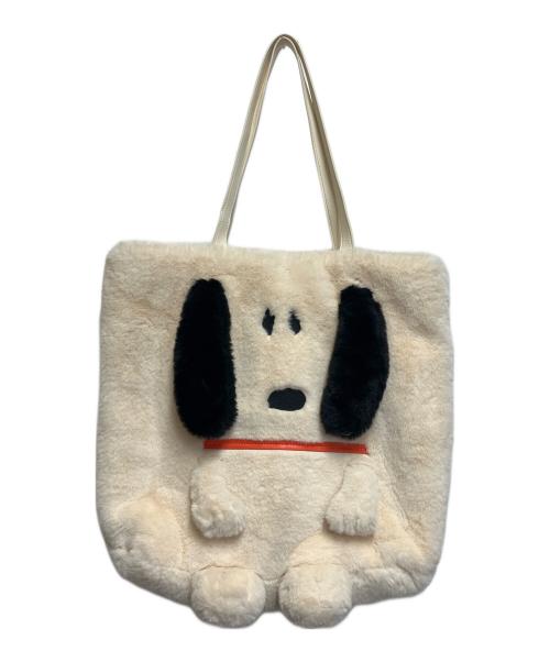 ROOTOTE（ルートート）ROOTOTE (ルートート) トートバッグ ホワイト×ブラックの古着・服飾アイテム
