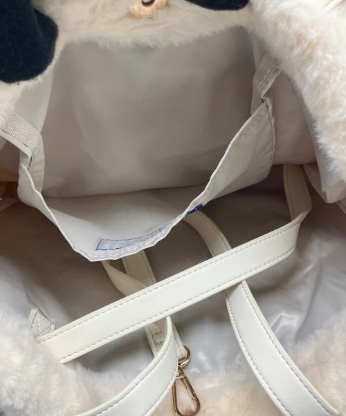 ROOTOTE（ルートート）ROOTOTE (ルートート) トートバッグ ホワイト×ブラックの古着・服飾アイテム