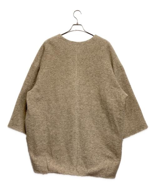 TODAYFUL（トゥデイフル）TODAYFUL (トゥデイフル) Wool Cocoon Coat（ウールコクーンコート） ベージュ サイズ:38の古着・服飾アイテム