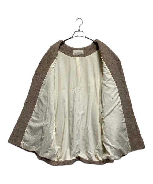 TODAYFUL（トゥデイフル）TODAYFUL (トゥデイフル) Wool Cocoon Coat（ウールコクーンコート） ベージュ サイズ:38の古着・服飾アイテム