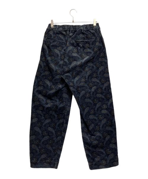 KEBOZ（ケボズ）KEBOZ (ケボズ) コーデュロイパンツ ネイビー×ブルー サイズ:LARGEの古着・服飾アイテム