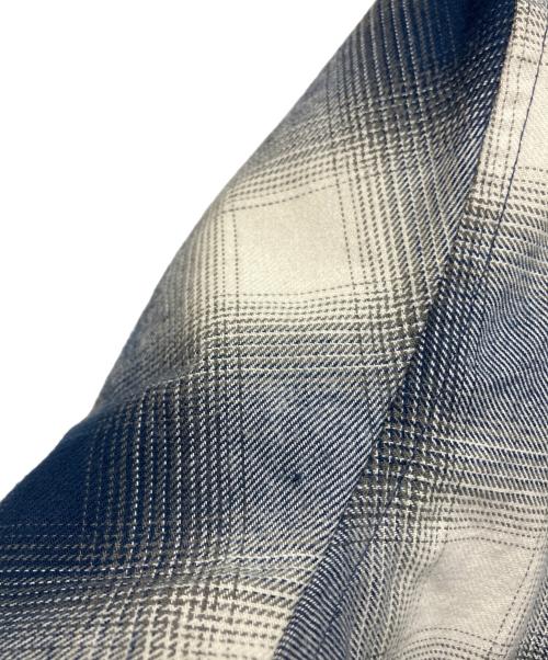 HUF（ハフ）HUF (ハフ) ジャケット ブルー×ホワイト サイズ:Lの古着・服飾アイテム