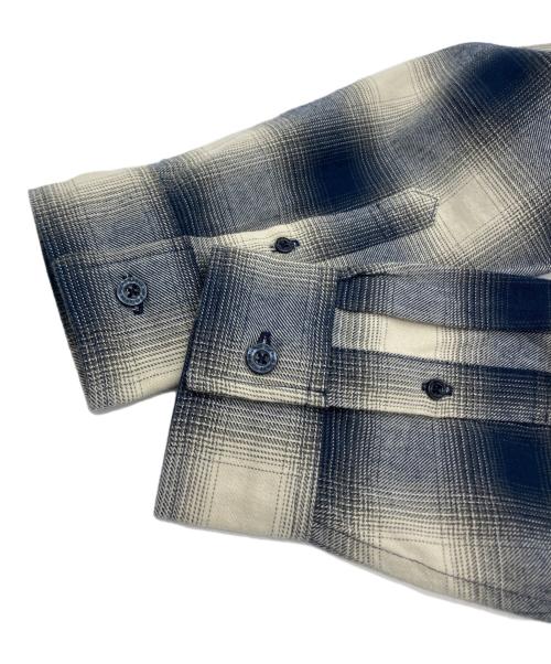 HUF（ハフ）HUF (ハフ) ジャケット ブルー×ホワイト サイズ:Lの古着・服飾アイテム