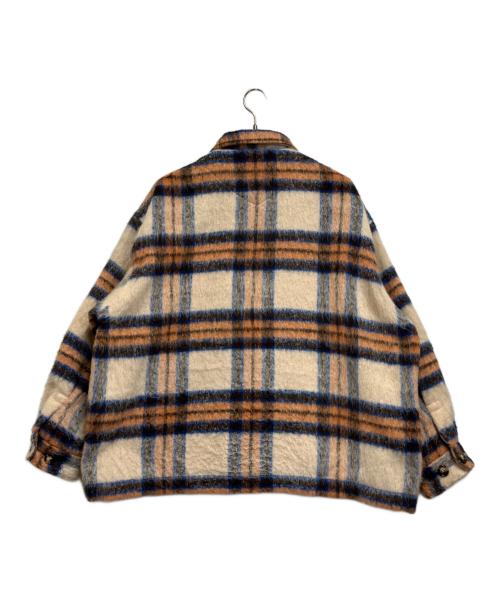 RNA（アールエヌエー）RNA (アールエヌエー) ALTERNATIVE (オルタナティブ) シャギーチェックジャケット マルチカラー サイズ:Mの古着・服飾アイテム