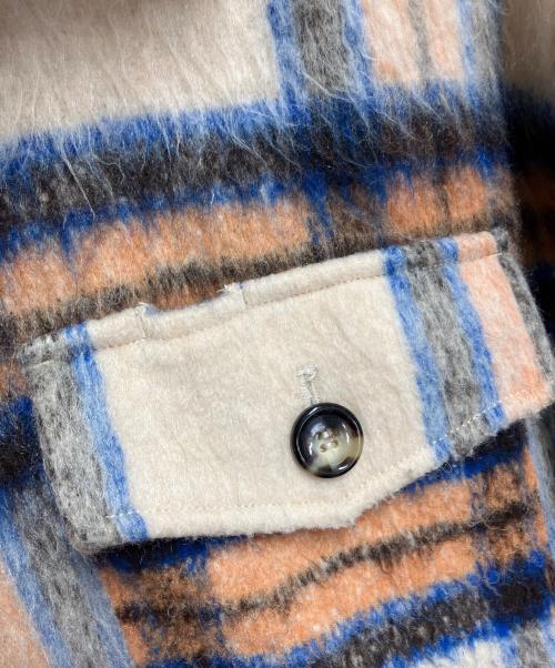 RNA（アールエヌエー）RNA (アールエヌエー) ALTERNATIVE (オルタナティブ) シャギーチェックジャケット マルチカラー サイズ:Mの古着・服飾アイテム