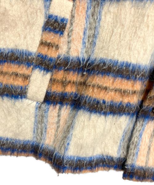 RNA（アールエヌエー）RNA (アールエヌエー) ALTERNATIVE (オルタナティブ) シャギーチェックジャケット マルチカラー サイズ:Mの古着・服飾アイテム