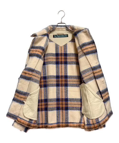 RNA（アールエヌエー）RNA (アールエヌエー) ALTERNATIVE (オルタナティブ) シャギーチェックジャケット マルチカラー サイズ:Mの古着・服飾アイテム