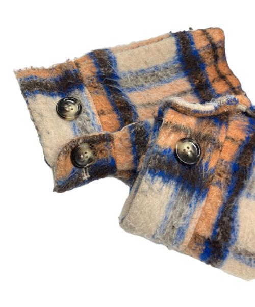 RNA（アールエヌエー）RNA (アールエヌエー) ALTERNATIVE (オルタナティブ) シャギーチェックジャケット マルチカラー サイズ:Mの古着・服飾アイテム