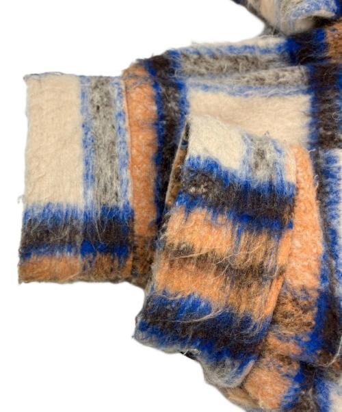 RNA（アールエヌエー）RNA (アールエヌエー) ALTERNATIVE (オルタナティブ) シャギーチェックジャケット マルチカラー サイズ:Mの古着・服飾アイテム