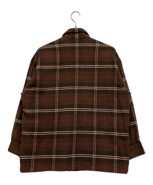 PENDLETON（ペンドルトン）PENDLETON (ペンドルトン) CPOジャケット ブラウン サイズ:Mの古着・服飾アイテム