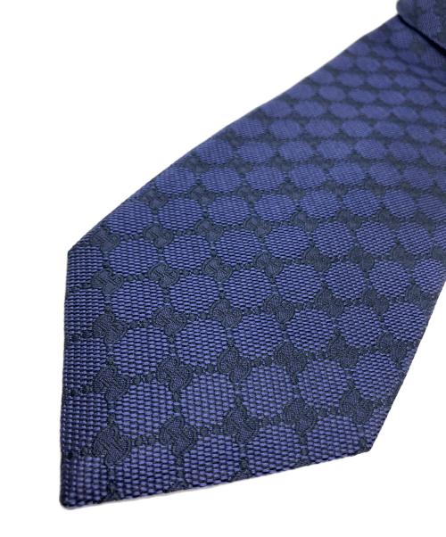 GUCCI（グッチ）GUCCI (グッチ) ネクタイ ネイビー サイズ:不明の古着・服飾アイテム