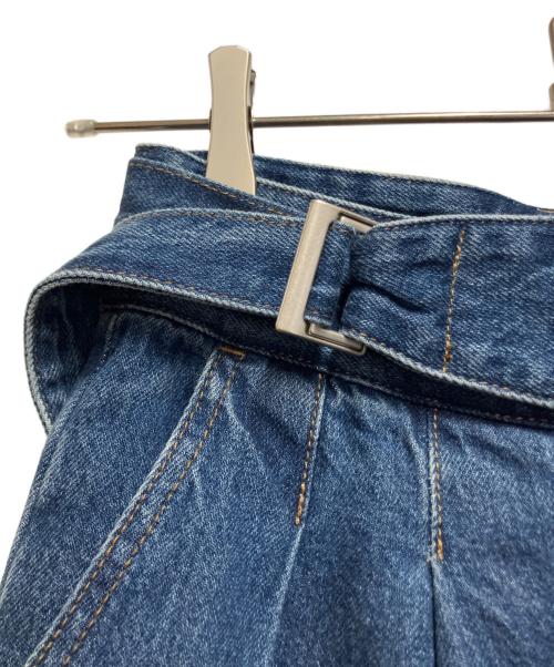 MIESROHE（ミースロエ）MIESROHE (ミースロエ) グルカデザイン オーガニック デニムパンツ ブルーの古着・服飾アイテム