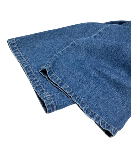 MIESROHE（ミースロエ）MIESROHE (ミースロエ) グルカデザイン オーガニック デニムパンツ ブルーの古着・服飾アイテム