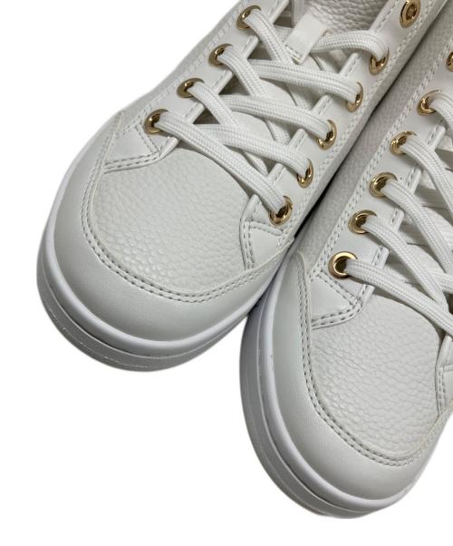 MICHAEL MICHAEL KORS（マイケル マイケルコース）MICHAEL MICHAEL KORS (マイケル マイケルコース) SHEA ハイトップスニーカー ホワイト サイズ:6.5（23.5～24.0cm程度）の古着・服飾アイテム