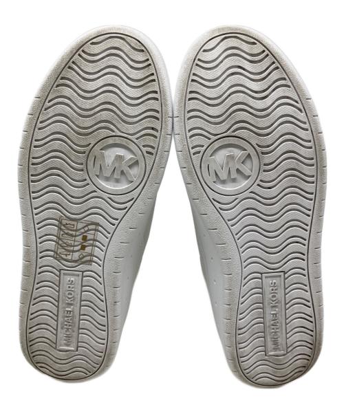 MICHAEL MICHAEL KORS（マイケル マイケルコース）MICHAEL MICHAEL KORS (マイケル マイケルコース) SHEA ハイトップスニーカー ホワイト サイズ:6.5（23.5～24.0cm程度）の古着・服飾アイテム