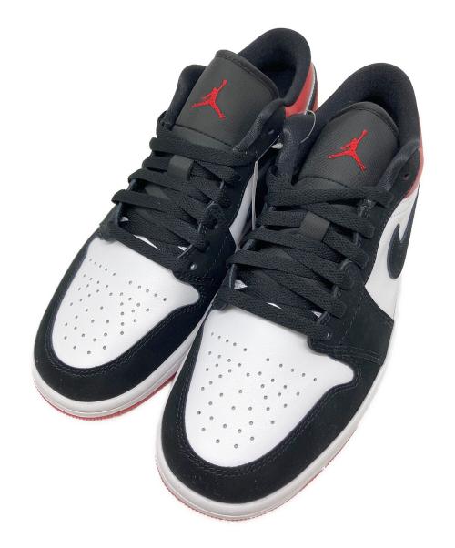 NIKE（ナイキ）NIKE (ナイキ) Air Jordan 1 Low SE（エアジョーダン1 ロー SE） ホワイト×ブラック×レッド サイズ:US 9の古着・服飾アイテム