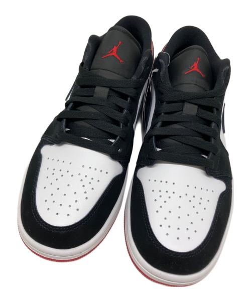 NIKE（ナイキ）NIKE (ナイキ) Air Jordan 1 Low SE（エアジョーダン1 ロー SE） ホワイト×ブラック×レッド サイズ:US 9の古着・服飾アイテム