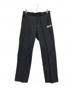 asicsアシックス）の古着「レフリーパンツ」｜ブラック