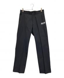 asics（アシックス）の古着「レフリーパンツ」｜ブラック