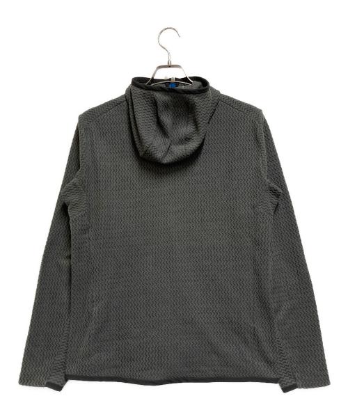Patagonia（パタゴニア）Patagonia (パタゴニア) R1エア・フルジップ・フーディ グレー サイズ:Sの古着・服飾アイテム