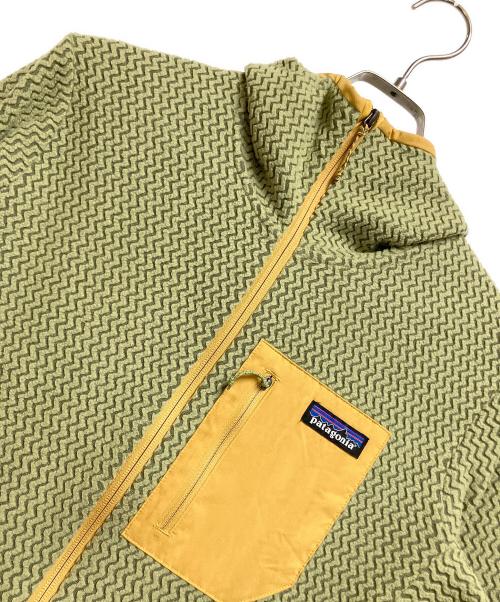 Patagonia（パタゴニア）Patagonia (パタゴニア) R1エア・フルジップ・フーディ グリーン サイズ:Sの古着・服飾アイテム