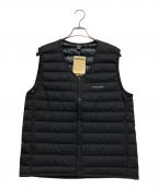 mont-bellモンベル）の古着「スペリオダウン Vネックベスト」｜ブラック