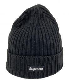 SUPREME（シュプリーム）の古着「ニット帽」｜ブラック
