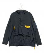 Columbiaコロンビア）の古着「Wolf Road Anorak（ウルフロードアノラック）」｜ブラック×イエロー