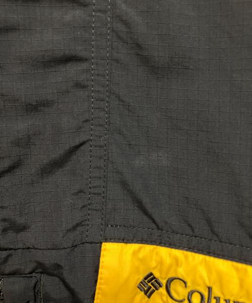 Columbia（コロンビア）Columbia (コロンビア) Wolf Road Anorak（ウルフロードアノラック） ブラック×イエロー サイズ:XLの古着・服飾アイテム