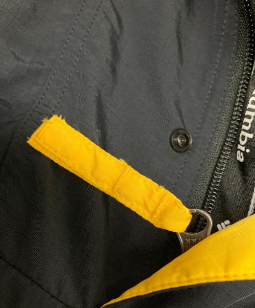 Columbia（コロンビア）Columbia (コロンビア) Wolf Road Anorak（ウルフロードアノラック） ブラック×イエロー サイズ:XLの古着・服飾アイテム
