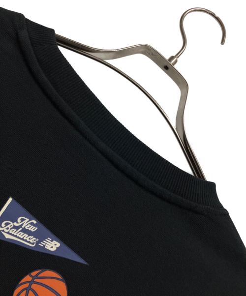 NEW BALANCE（ニューバランス）NEW BALANCE (ニューバランス) グランパアイコンクルー ブラック サイズ:Mの古着・服飾アイテム