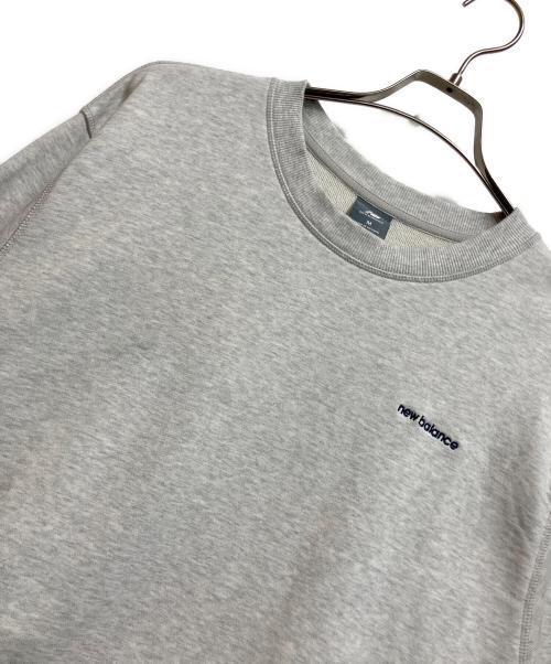 NEW BALANCE（ニューバランス）NEW BALANCE (ニューバランス) グランパアイコンクルー ライトグレー サイズ:Mの古着・服飾アイテム