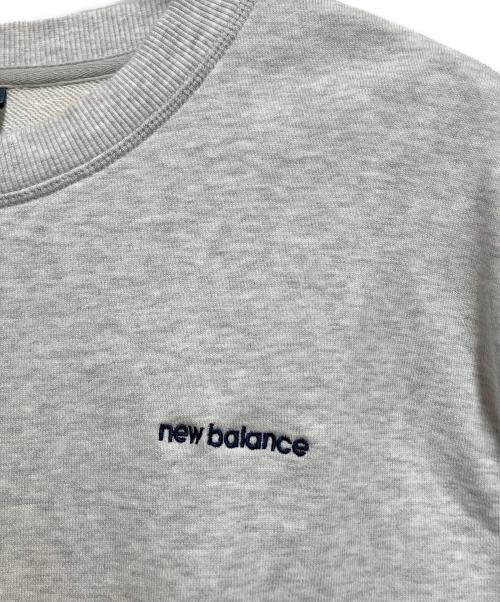 NEW BALANCE（ニューバランス）NEW BALANCE (ニューバランス) グランパアイコンクルー ライトグレー サイズ:Mの古着・服飾アイテム