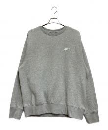 NIKE（ナイキ）の古着「フリース クルーネック スウェットシャツ」｜ライトグレー