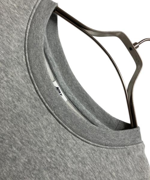 NIKE（ナイキ）NIKE (ナイキ) フリース クルーネック スウェットシャツ ライトグレー サイズ:XXLの古着・服飾アイテム