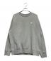 NIKE（ナイキ）の古着「フリース クルーネック スウェットシャツ」｜ライトグレー