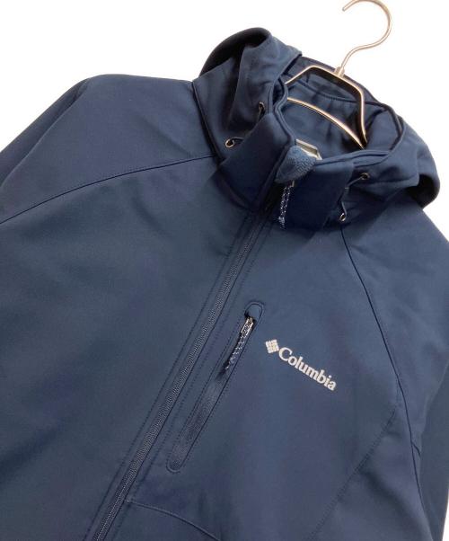 Columbia（コロンビア）Columbia (コロンビア) Cascade Ridge™ III Softshell（カスケードリッジIIIソフトシェル） ネイビー サイズ:XLの古着・服飾アイテム