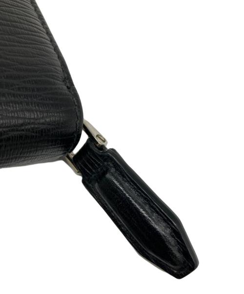 Salvatore Ferragamo（サルヴァトーレ フェラガモ）Salvatore Ferragamo (サルヴァトーレ フェラガモ) 二つ折り財布 ブラックの古着・服飾アイテム