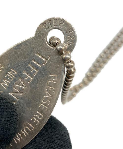 TIFFANY & Co.（ティファニー）Tiffany & Co. (ティファニー) オーバルタグネックレス シルバーの古着・服飾アイテム