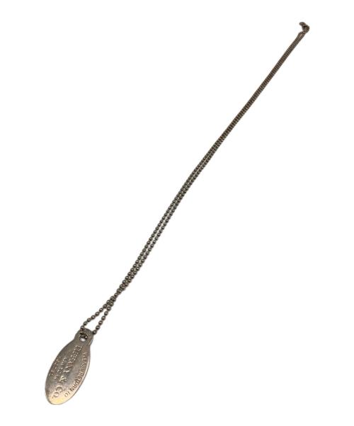 TIFFANY & Co.（ティファニー）Tiffany & Co. (ティファニー) オーバルタグネックレス シルバーの古着・服飾アイテム