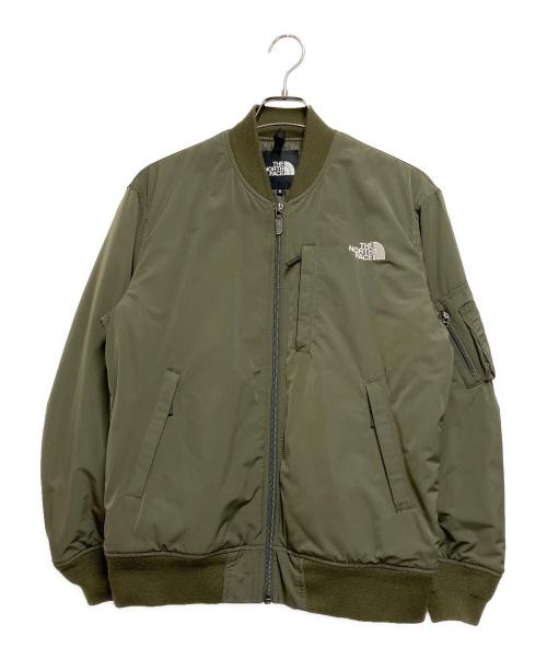 THE NORTH FACE（ザ ノース フェイス）THE NORTH FACE (ザ ノース フェイス) INSULATION BOMBER JACEKT（インサレーションボンバージャケット） オリーブ サイズ:Sの古着・服飾アイテム
