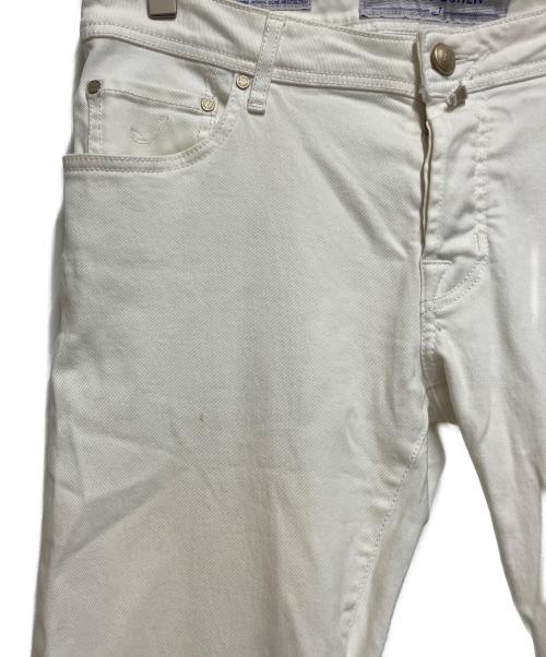 JACOB COHEN（ヤコブコーエン）JACOB COHEN (ヤコブコーエン) パンツ アイボリー サイズ:SIZE ８６cm(W34)の古着・服飾アイテム