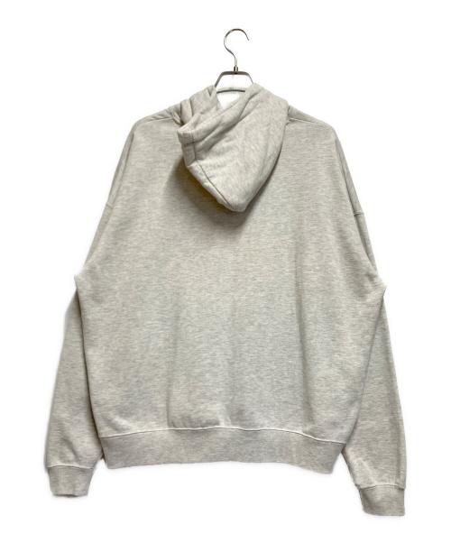 THRASHER（スラッシャー）THRASHER (スラッシャー) FLAMEクルースウェットビッグシルエットパーカー ライトグレー サイズ:Lの古着・服飾アイテム